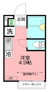 リブリ・AーSIDE【1階】の間取り