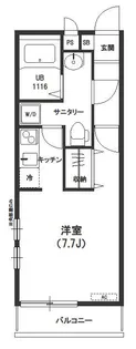リブリ・リオ フラガンシア【1階】の間取り