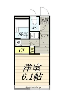 パレス泉Ⅲ【1階】の間取り
