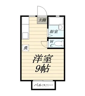 コスモハイツ【2階】の間取り