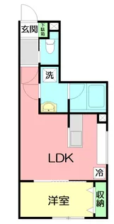 SAZANAMI TSUJIDO【1階】の間取り