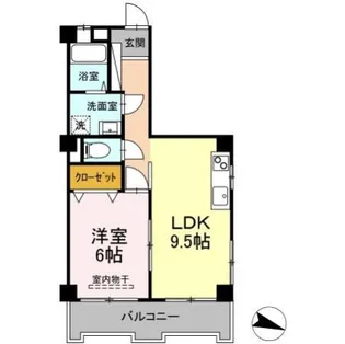 青木ビル【5階】の間取り