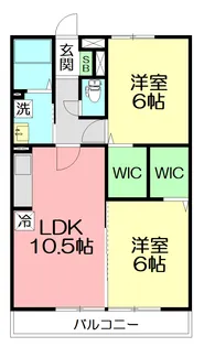 グリーンハイム【3階】の間取り