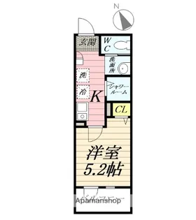 MELDIA高座渋谷Ⅵ【1階】の間取り