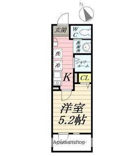高座渋谷ヒルズ【2階】の間取り