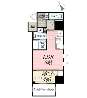 デュオステージ藤沢【3階】の間取り