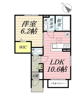 鵠沼カハカイ【1階】の間取り