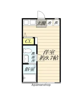 仮)藤沢市下土棚アパート【2階】の間取り