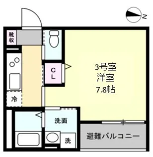 T&Fレジデンス藤沢【1階】の間取り
