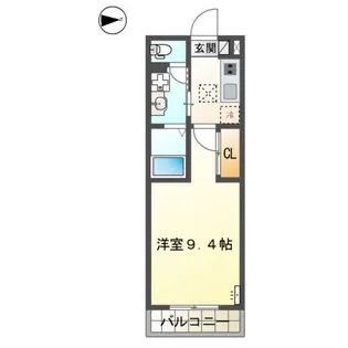 エバーリーフ【2階】の間取り