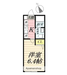 アザーレ・シド東海大学前【1階】の間取り