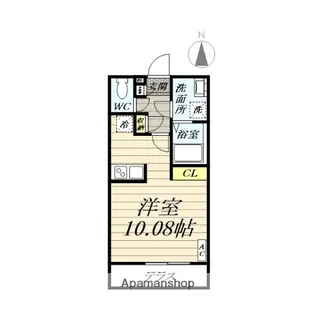 カインドネス愛甲石田WEST【1階】の間取り