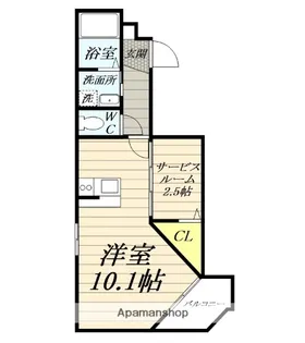 ファウンテンヒルズ小田原本町【1階】の間取り