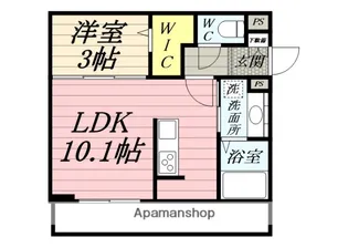 SING WITH ME【1階】の間取り