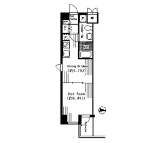 プラッツ大和【6階】の間取り