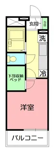 レオパレスMIYAⅡ【2階】の間取り
