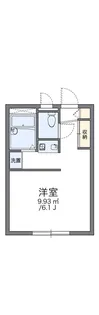 レオパレスファウィステリア【105号室】の間取り