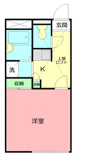 レオパレス湘南桜ヶ丘【2階】の間取り