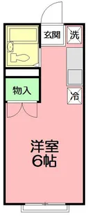 エリーテ茅ヶ崎【2階】の間取り