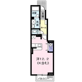 エル・アルバ【1階】の間取り