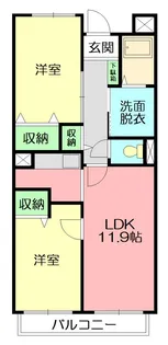 フォレスト湘南【3階】の間取り