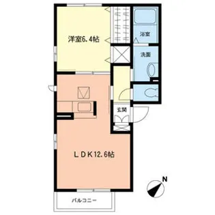 PALME D’OR【1階】の間取り