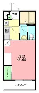 リブリ・ヴェルジュ本厚木【3階】の間取り