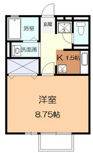 サンハイツⅢ【1階】の間取り