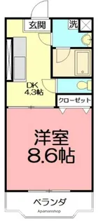 セレーノⅠ【2階】の間取り