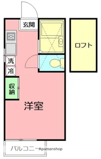 カフー茅ヶ崎【2階】の間取り