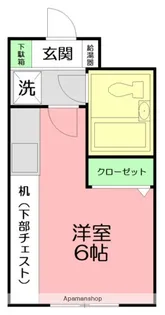 アドーレ湘南【2階】の間取り