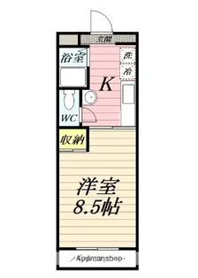 ベーネパラッツオアキ【2階】の間取り