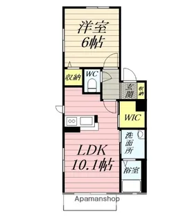 EDELWEISS【1階】の間取り