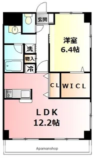 シェローナ【3階】の間取り