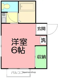 ヒルズ湘南【2階】の間取り