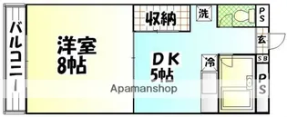 青木ビル【4階】の間取り