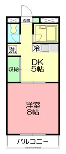 青木ビル【4階】の間取り