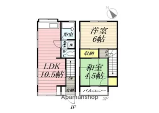 シーサイド川瀬B【1階】の間取り