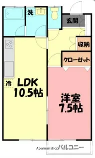 千葉ハイツ【205号室】の間取り