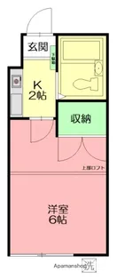 司ハウス辻堂【1階】の間取り
