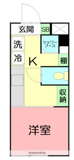 マイメゾン愛甲石田【4階】の間取り