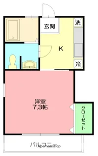 ノーブルリュミエール【1階】の間取り