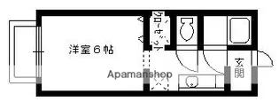 ハイツフジシン【2階】の間取り