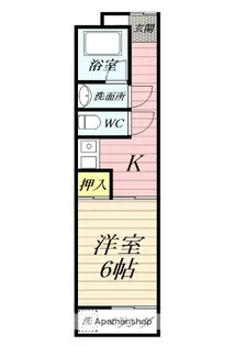 リエス愛甲石田【2階】の間取り