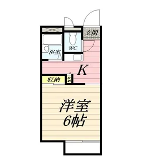 グリーンハイツ【2階】の間取り