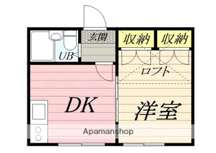 DU CASTLE M【2階】の間取り