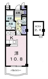 シェーネスベルク【305号室】の間取り