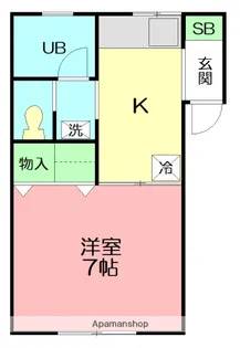 ブランコート【1階】の間取り