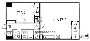 エーデルハイム湘南【5階】の間取り