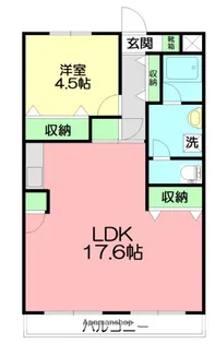 ファーストシティ松嶋【2階】の間取り